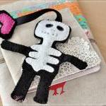 I heart Mr. Skelly bookmark..