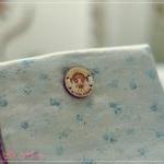 Wesley purse in linen shabb..