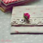 Wesley purse in linen shabb..